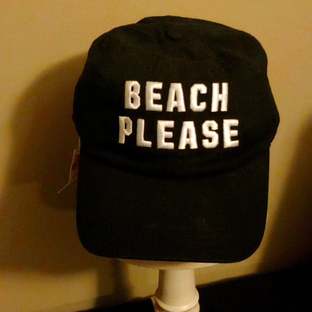PINK hat.